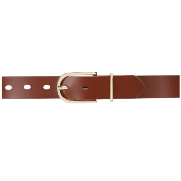 NEW Sam Edelman Leather Belt | Brown - Picture 5 of 5